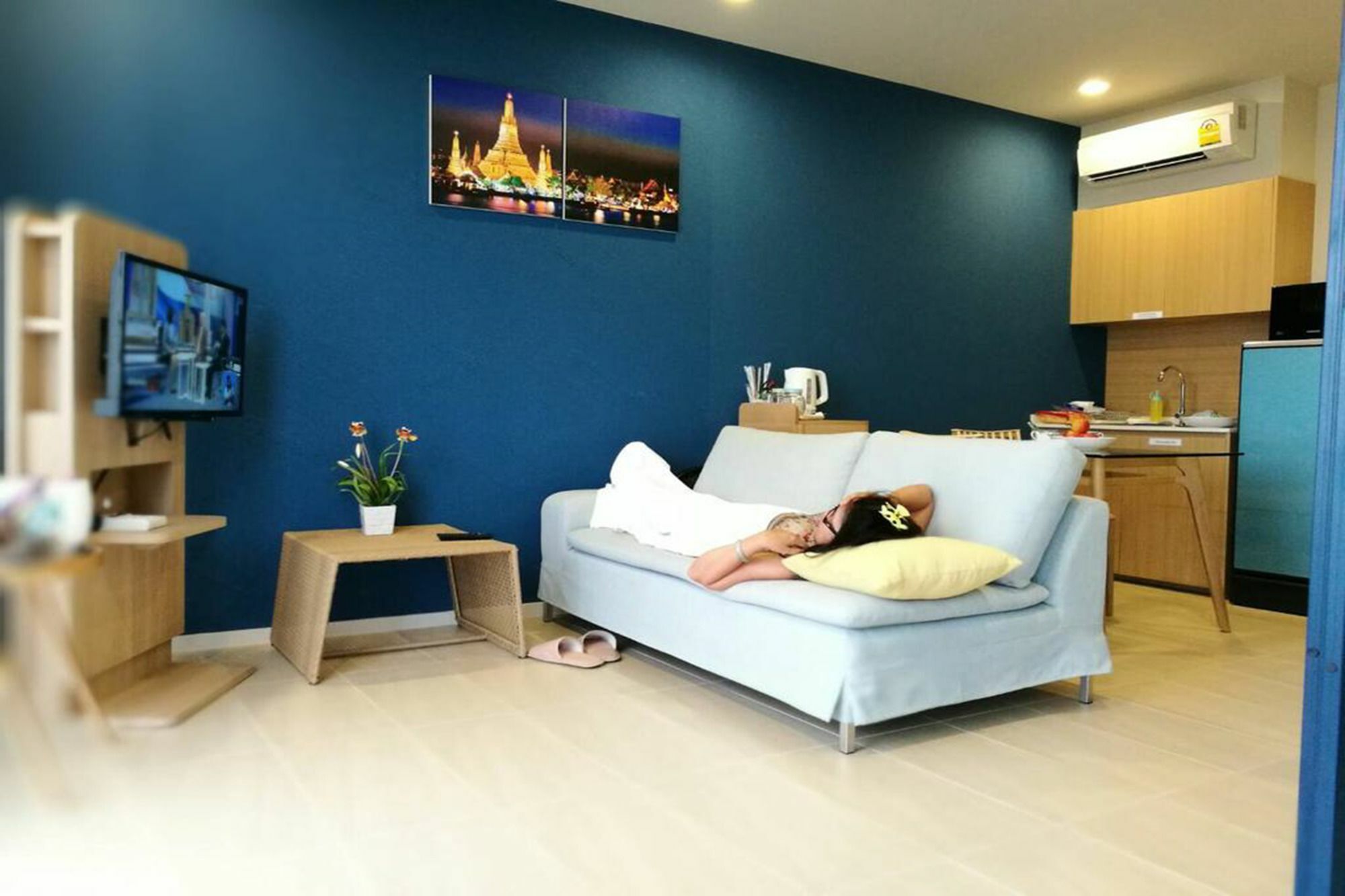 Blue Sapphire Apartment Ban Hup Kaphong Ngoại thất bức ảnh